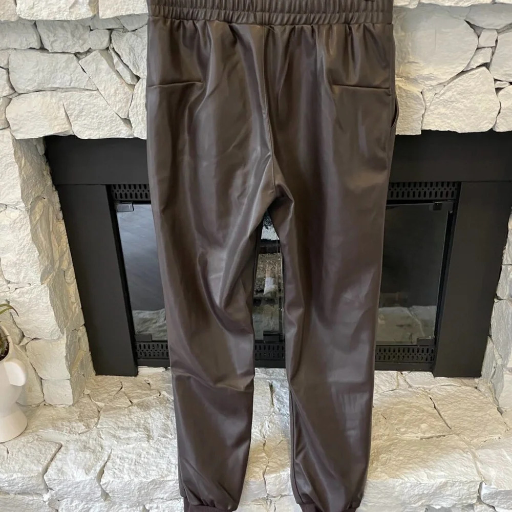 RD Style faux leather pants